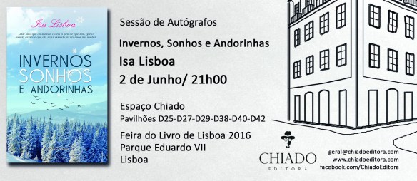 Sessão autógrafos Feita Livro